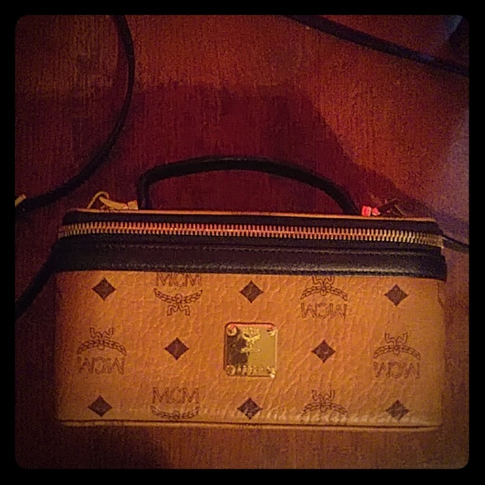 Mcm vanity bag